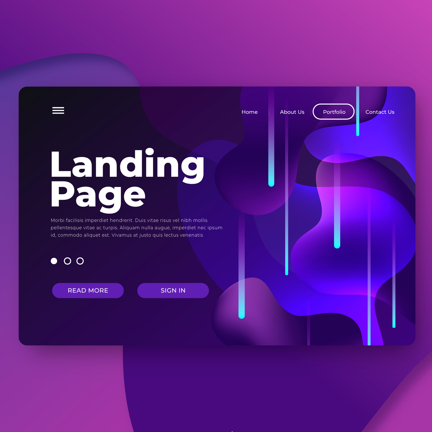 landingpage by Print and More