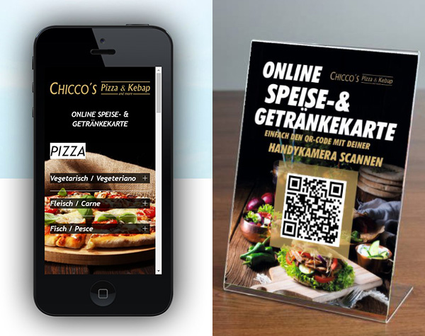 Web (Online) Menükarte by Print and More